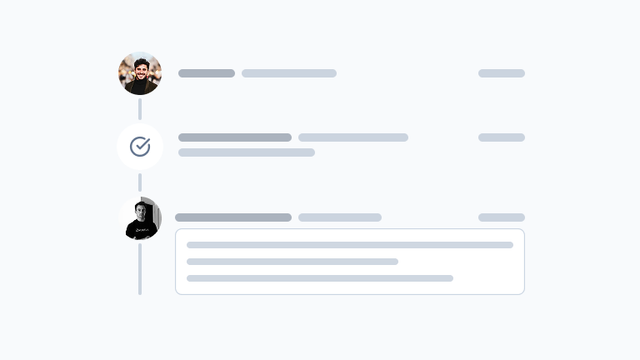 Timeline preview